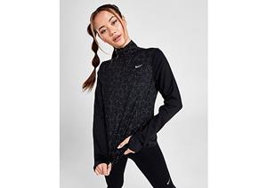 Nike Swift hardlooptop met korte rits voor dames - Black- Dames