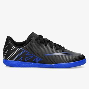 Nike mercurial vapor club indoor voetbalschoenen zwart/blauw kinderen kinderen