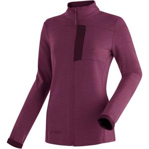 Maier Sports Funktionsshirt "Skutvik W", Midlayer-Jacke für Damen, ideal für Outdoor-Aktivitäten