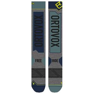 Ortovox  Free Ride Long Socks - Skisokken, grijs
