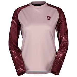 Scott  Women's Trail Storm L/S Tee - Fietsshirt, roze