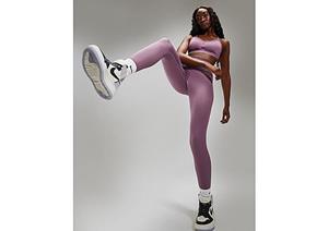 Nike Epic Fast Hardlooplegging met halfhoge taille en zak voor dames - Violet Dust- Dames