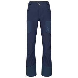 Norrøna  Women's Lyngen Hiloflex200 Slim Pants - Toerskibroek, blauw