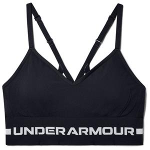 Under Armour  Women's Seamless Low Long Bra - Sportbeha, blauw/ blizzard