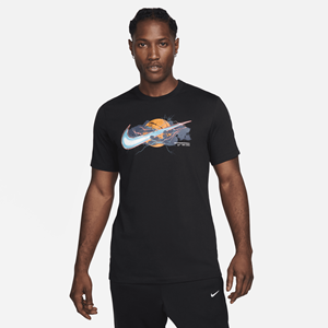 Nike Swoosh T-shirt voor heren - Zwart