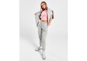 Nike Sportswear Club Fleece Joggingbroek met halfhoge taille voor dames - Dark Grey Heather/White- Dames