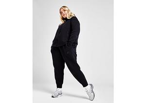 Nike Sportswear Tech Fleece joggingbroek met halfhoge taille voor dames (Plus Size) - Black/Black- Dames