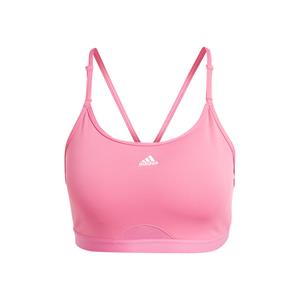 Adidas Training Aeroreact Light-support Sport-bh Damen Pink - Xs