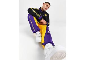 Nike Los Angeles Lakers Showtime  Dri-FIT NBA-herenbroek - Amarillo/Field Purple/White- Heren