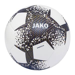 JAKO Performance Spielball 32 Panel mit Hybrid-Technologie und FIFA-Pro Lizenz weiß/navy/gold