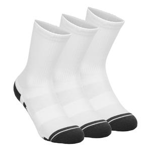 3er Pack UNDER ARMOUR Performance Tech Crew Socken 100 - white/white/jet gray L (42-47)