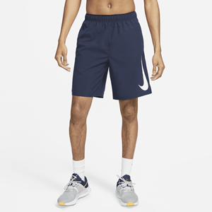 Nike Dri-FIT Challenger Niet-gevoerde hardloopshorts van 23 cm voor heren - Blauw