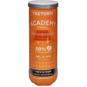 Tretorn Academy Oranje 3 St.