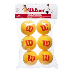 Wilson Starter Foam Balls (Stage 3) Zak Met 6 Stuks