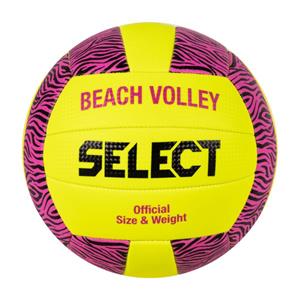 Select Beach Volleyball gelb/pink/schwarz