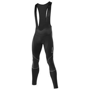 Löffler - Bike Bib Tights Windstopper Elastic - Fietsbroek, zwart