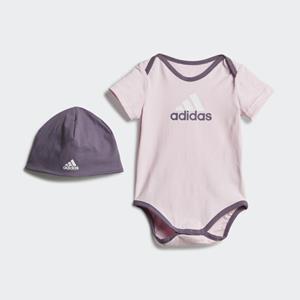 Adidas Essentials Big Logo Bodysuit en Beanie Cadeauset Kids