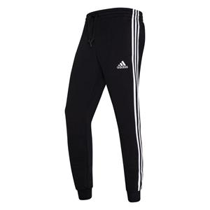 Adidas Sportswear adidas Essentials Fleece Fitted 3-Streifen Trainingshose Herren black/white