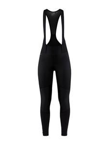 Fietsbroek - Craft Core SubZ Wind Bib Tights - S - Dames - Zwart