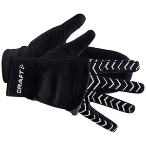 CRAFT ADV Lumen Fleece Hybrid Handschuhe 999000 - black