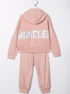 Moncler Enfant Trainingspak met vlakken - Roze