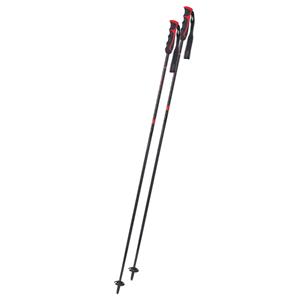 Komperdell Booster Speed Carbon skistokken - Zwart/rood - 120 cm