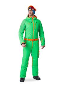 Snowsuits Gletsjer Guy onesie skipak groen/oranje heren