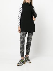 SPANX Jeans met camouflageprint - Zwart