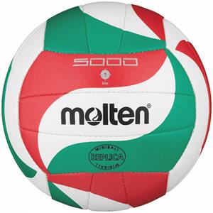 molten Volleyball Miniball Weiß/Grün/rot