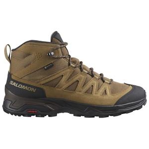 Salomon  X Ward Leather Mid GTX - Wandelschoenen, bruin