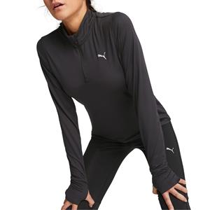 PUMA Trainingspullover "Run Favourite Lauftop mit Viertelreißverschluss Damen"