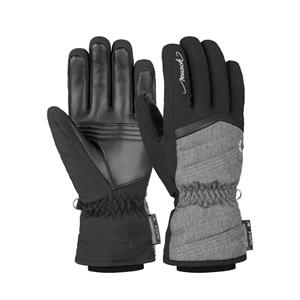 Reusch Lenda R-Tex XT skihandschoenen zwart/grijs, 7.5