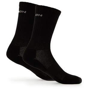 Salomon  Evasion Crew 2-Pack - Multifunctionele sokken, zwart