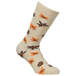 Alpacasocks&Co  Fall Alpaca Leaves - Multifunctionele sokken, beige
