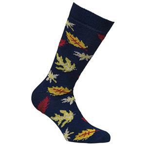 Alpacasocks&Co  Fall Alpaca Leaves - Multifunctionele sokken, blauw