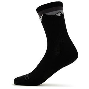Stoic  Merino Crew Tech Rib Mountains Socks - Multifunctionele sokken, zwart