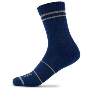 Stoic  Merino Crew Tech Rib Stripes Socks - Multifunctionele sokken, blauw