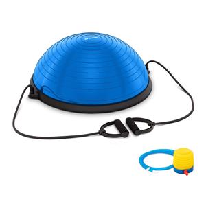 Gymrex Balansbal incl. elastiekjes - 220 kg - blauw