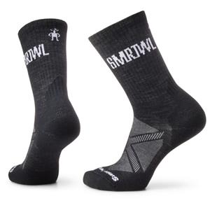 SmartWool  Athletic Logo Crew - Multifunctionele sokken, grijs/zwart