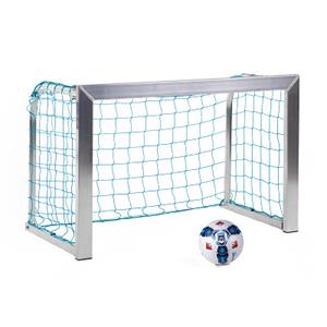 Sport-Thieme Mini-voetbaloel Training, Incl. net, blauw (mw 10 cm), 1,20x0,80 m, diepte 0,70 m