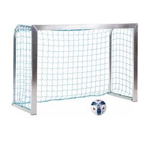 Sport-Thieme Mini-voetbaloel Training, Incl. net, blauw (mw 10 cm), 1,80x1,20 m, Tortiefe 0,70 m