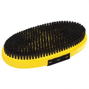 TOKO  Base Brush Oval Horsehair - Borstel geel/zwart