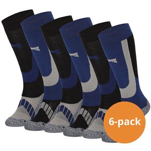 Xtreme Sockswear Xtreme Skisokken Unisex 6-pack Multi Blue