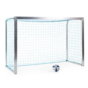 Sport-Thieme Mini-voetbaloel Training, Incl. net, blauw (mw 4,5 cm), 2,40x1,60 m, diepte 1,00 m