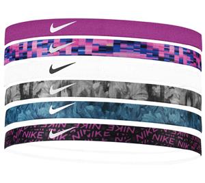 Nike Printed Headbands 6 pack