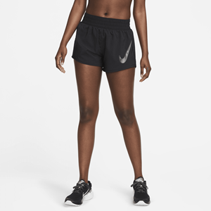 Nike Laufshorts "DRI-FIT ONE SWOOSH WOMENS MID-RISE RUNNING SHORTS"