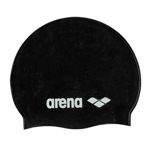Arena - Silicone Cap - Badekappe schwarz