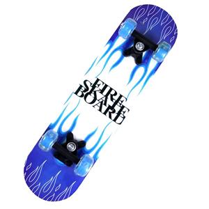 Joy choose ()Skateboard Adult Maple Board Double Warped Skateboard Four-wheel Skateboard