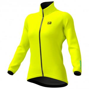 Alé  Women's Klimatik Guscio Racing Waterproof Jacket - Fietsjack, geel