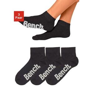 Bench. Korte sokken met comfortabele ribboorden (set, 3 paar)